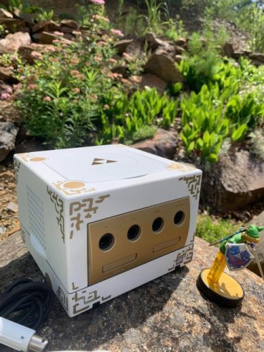 玩家晒diy《塞尔达传说：王国之泪》主题NGC主机:做工精致很耐看|游戏加速器百宝箱